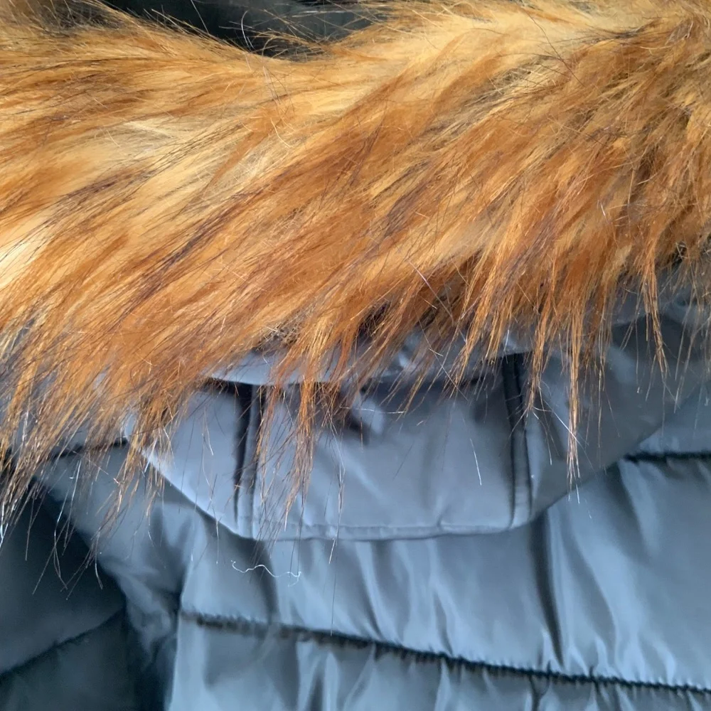 PLUS SIZE! Canada Weather Gear Parka Fur Hood Black Winter Coat Womens Size 1X